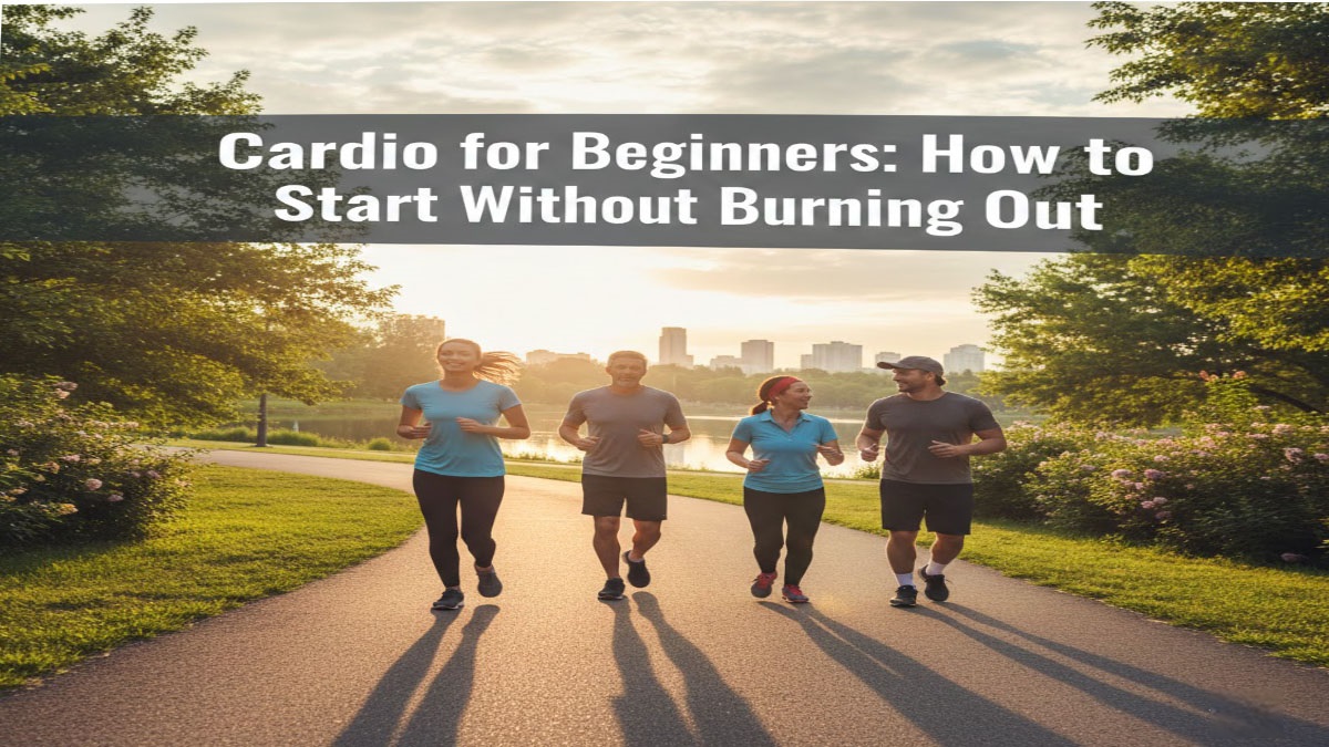 Beginner starting cardio walking on treadmill - learning to build endurance safely