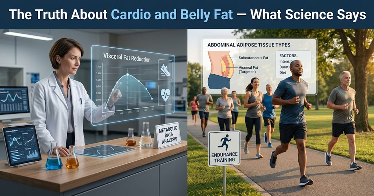 Visceral fat and cardio - what science says about belly fat