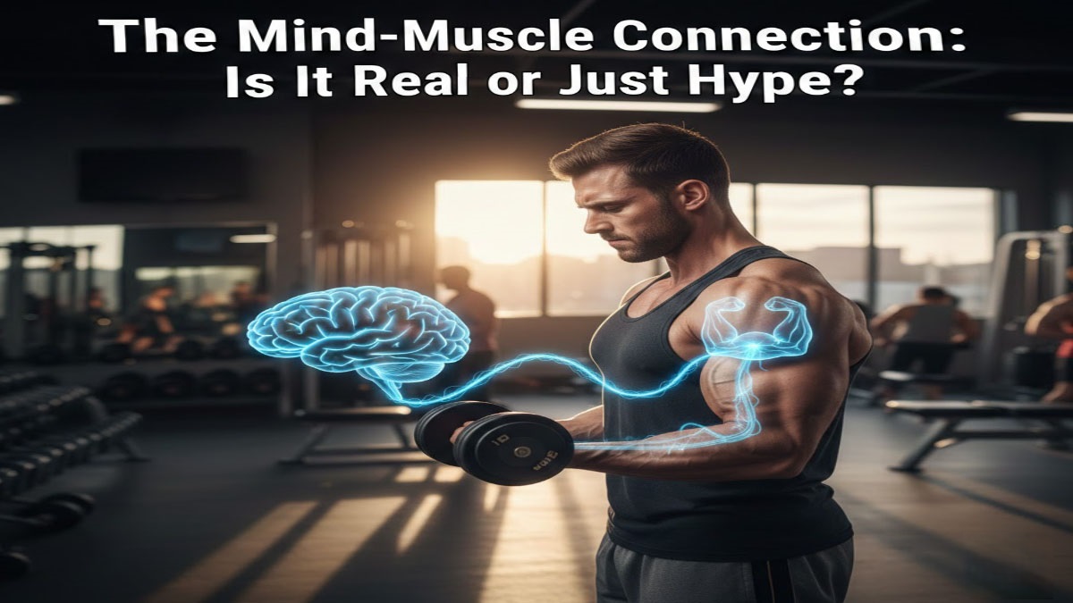 Brain and muscle connection - neural pathways lighting up