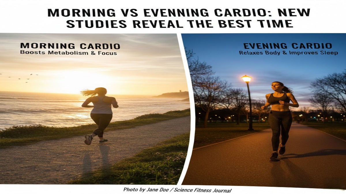 Morning sunrise run vs evening gym workout - comparison of exercise timing