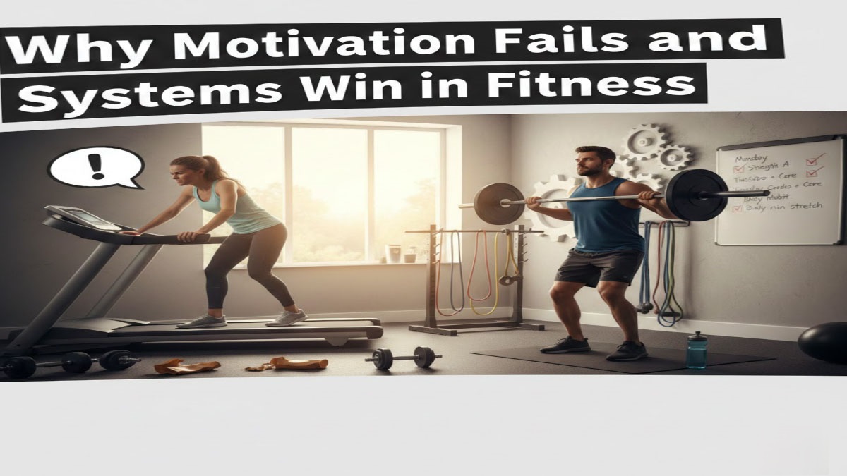 Gears and systems vs fleeting motivation - fitness psychology