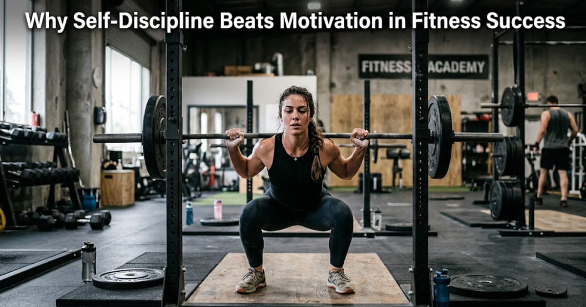 Self-discipline vs motivation - the science of fitness consistency