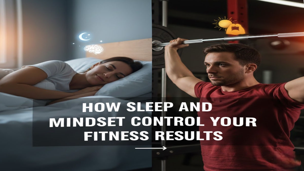 Person sleeping peacefully with mental focus - recovery and mindset